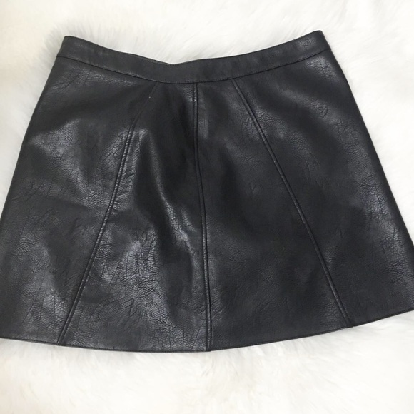 Zara Dresses & Skirts - Zara faux leather skirt